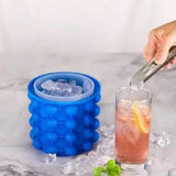 2-in-1 Silicone Ice Bucket & Ice Cube Maker ⭐