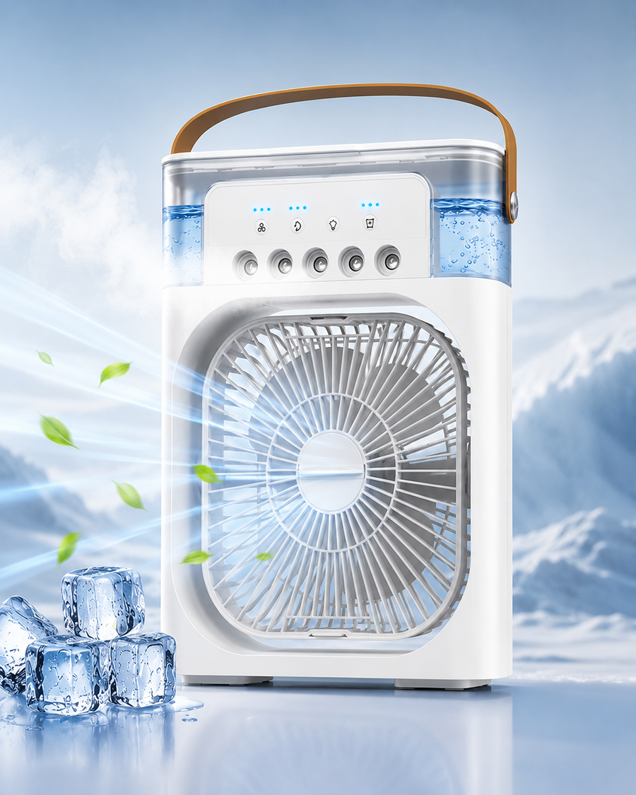 BreezeBolt™ 3-in-1 Portable Air Cooler